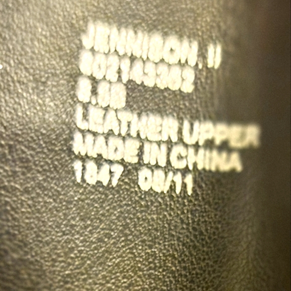 POLO RALPH LAUREN Jennison tall black leather boots with heels size 8.5B - Picture 6 of 11